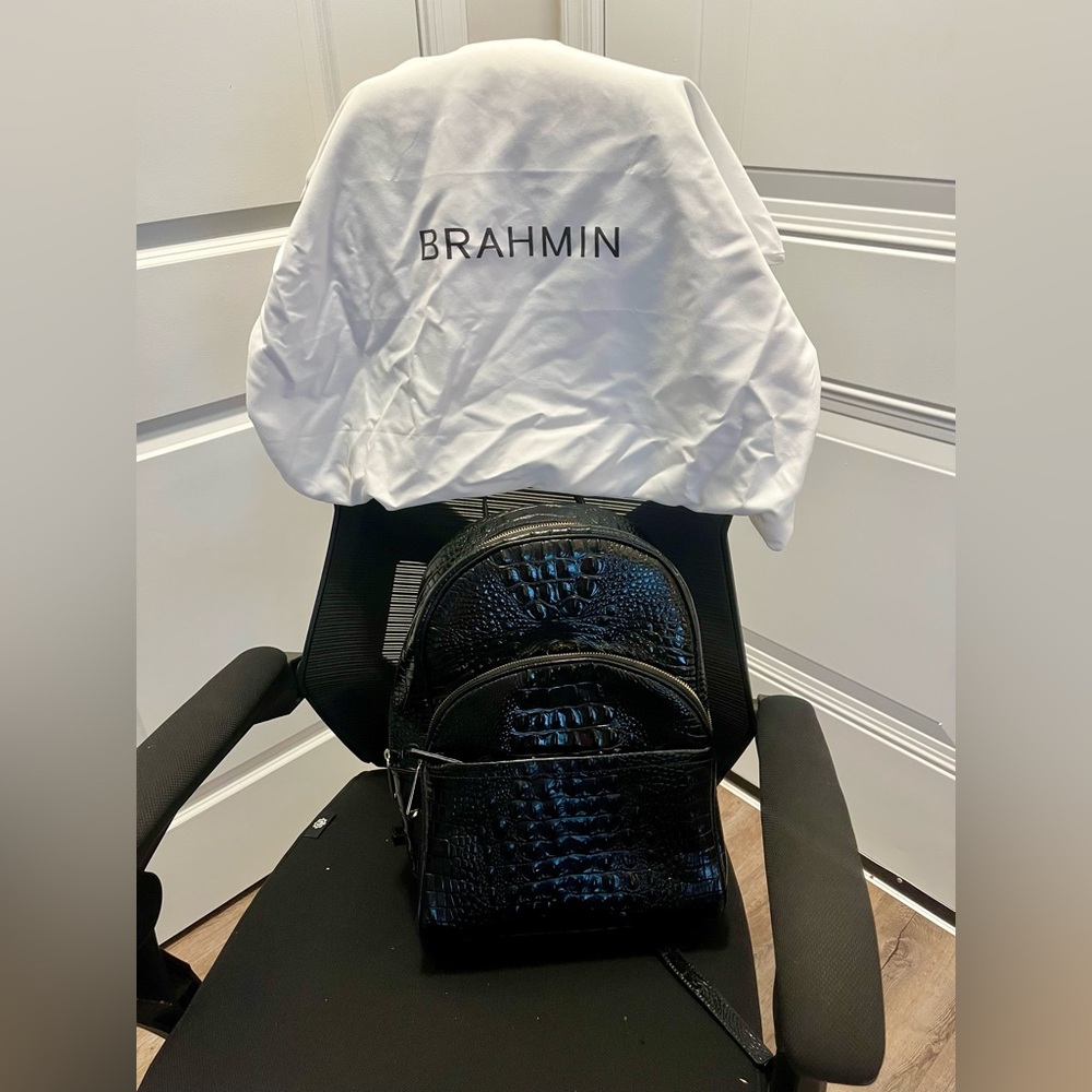 Authentic Brahmin book bag.